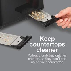 4 Slice Toaster With Extra Wide Slots For Bagels, Cool-Touch Walls, Shade Selector, Toast Boost, Auto Shut-off And Cancel Button, Black (24215PS) -Wilton Shop 41PFD3oPQFL