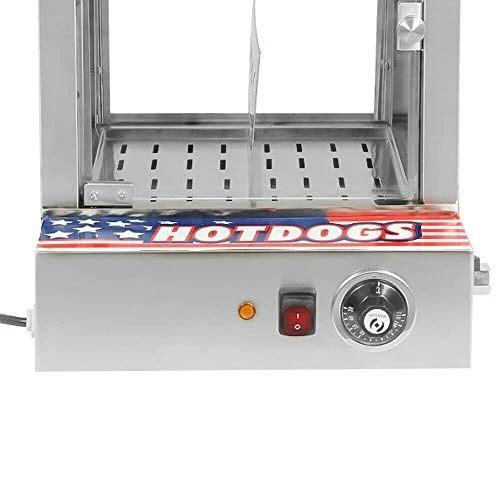 Ot Dog Steamer Machine, 1500W Commercial Hot Dog Hut Steamer,Electric Hot Dog Steamer Machine 110V, Bun Bread Sausage Warmer 30-110℃/86-230℉ 8 Ot Dog Steamer Machine, 1500W Commercial Hot Dog Hut Steamer,Electric Hot Dog Steamer Machine 110V, Bun Bread Sausage Warmer 30-110℃/86-230℉ - Image 6