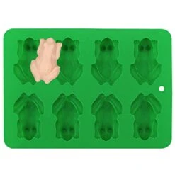 Chocolate Molds Frog Candy Mold 2 Pack Silicone Molds For Jello, Keto Fat Bombs, Crayons, Gelatin, Cake Decoration, Soap, Resin(Green) -Wilton Shop 41PVb1dnTdL
