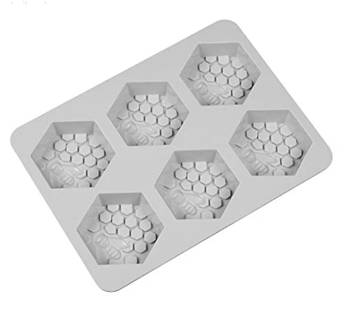 6 Holes Bee Honeycomb Pattern Silicone Fondant Soap Molds, DIY Bakeware Pan Cake Moulds Sweet Cupcake Chocolate Making Mold Handmade Fondant Cake Decorating Tool Baking Mould 7 6 Holes Bee Honeycomb Pattern Silicone Fondant Soap Molds, DIY Bakeware Pan Cake Moulds Sweet Cupcake Chocolate Making Mold Handmade Fondant Cake Decorating Tool Baking Mould - Image 5