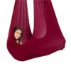 Indoor Therapieschaukel Kinder Schwingen Hängematte Sensorische Schaukeltuch Für Autismus, Asperger, Sensorische Integration (Color : Wine Red, Size : 150x280CM/59x110in) -Wilton Shop 41PltYwgcKS