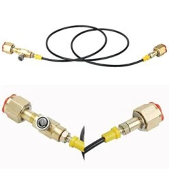 EIKLIM Tank Filling Station Charging Adapter With 60Inch Hose Fit For Filling Soda Machine CGA320 To CGA320 Threaded 7 EIKLIM Tank Filling Station Charging Adapter With 60Inch Hose Fit For Filling Soda Machine CGA320 To CGA320 Threaded -Wilton Shop 41Pv3QNAFEL