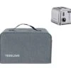 Toaster Dust Cover Compatible With Cuisinart 2 Slice Toaster, With 2 Pockets Hold Jam Spreader Knife & Toaster Tongs, Prevent From Water Dust And Fingerprint -Wilton Shop 41Q7M1MKXZL