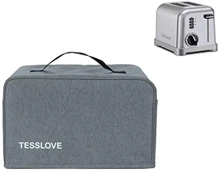 Toaster Dust Cover Compatible With Cuisinart 2 Slice Toaster, With 2 Pockets Hold Jam Spreader Knife & Toaster Tongs, Prevent From Water Dust And Fingerprint 8 Toaster Dust Cover Compatible With Cuisinart 2 Slice Toaster, With 2 Pockets Hold Jam Spreader Knife & Toaster Tongs, Prevent From Water Dust And Fingerprint - Image 6