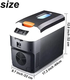 TONPOP Portable Refrigerator Freezer, Car Mini Fridge Cooler With Strap Dual-Core Cooling Technology For Car Home Use 15 TONPOP Portable Refrigerator Freezer, Car Mini Fridge Cooler With Strap Dual-Core Cooling Technology For Car Home Use -Wilton Shop 41QDRdAf9iS