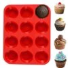 Muffin Pan, Silicone Muffin Mold Reusable, Cupcake Pans 12 Regular Size, Perfect For Muffins, Cupcakes, Cheesecakes, Mini Pancakes. (1PCS) -Wilton Shop 41QQYig3mmL