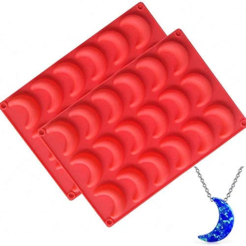 2 Pack Moon Ice Cube Tray Silicone Crescent Mold For Chocolate Candy Gummy Jello Jelly Resin Cake Mini Soap Wax Crayon Melt 3 2 Pack Moon Ice Cube Tray Silicone Crescent Mold For Chocolate Candy Gummy Jello Jelly Resin Cake Mini Soap Wax Crayon Melt