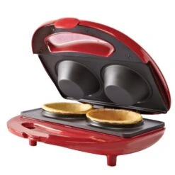 Bella 13906 Waffle Bowl Maker, Red