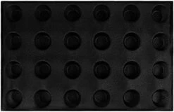 Bun Baking Pan Hamburger Bread Perforated Eclair Sheets Round Disc Mesh Silicone Mold 8-Loaf Taper Circle Shape -Wilton Shop 41QomKW2PCL. AC