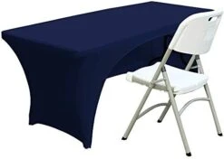 Spandex Open Back Table Cover 6 Ft. Fitted Polyester Tablecloth Stretch Spandex Tablecover Table Toppers 30+ Colors 24 Spandex Open Back Table Cover 6 Ft. Fitted Polyester Tablecloth Stretch Spandex Tablecover Table Toppers 30+ Colors -Wilton Shop 41Qp8zAMCL. AC