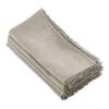 15062.N20S Pomponin Collection Linen Pom Napkins (Set Of 4), 20" Natural 2 15062.N20S Pomponin Collection Linen Pom Napkins (Set Of 4), 20" Natural -Wilton Shop 41QxOoqGZ1L
