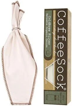 ColdBrew Filter - GOTS Certified Organic Cotton Reusable Coffee Filter (CB64-01) 20 ColdBrew Filter - GOTS Certified Organic Cotton Reusable Coffee Filter (CB64-01) -Wilton Shop 41Qy3iV7fOL. AC