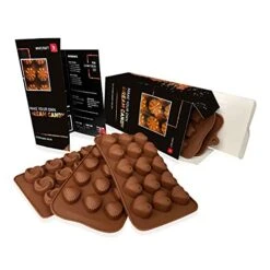 Small Silicone Molds For Fat Bombs - Jello Molds Silicone - 2 EBooks 12 Recipes- Ideal For Chocolate Candy Making, Molding Chocolate, Fat Bomb, Caramel - Includes Different Shape Truffle Mold Silicone -Wilton Shop 41Qz5SlSQnS