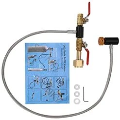 Effortlessly Refill Your Soda Tank With CO2 Adapter And Cylinder Connector - 36 Inch Hose Included - Perfect Soda Maker Accessory For Quick CO2 Tank Refills -Wilton Shop 41R9P7Yk9wL