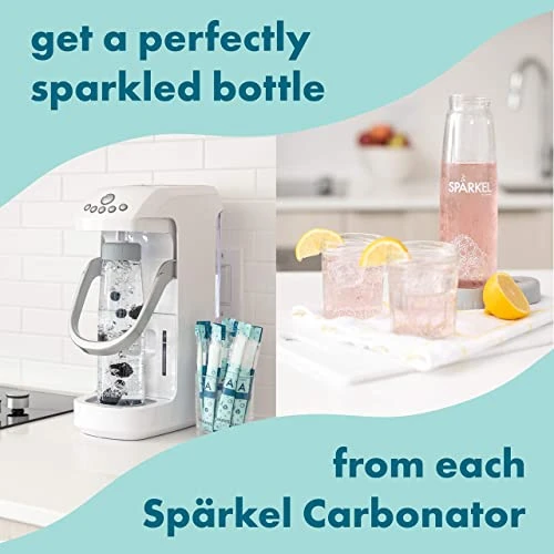 Pärkel Beverage System (Black) + 2 Pack Bottles - Sparkling Water And Soda Maker - A New Way Of Sparkling - Use Fresh & Natural Ingredients - No CO2 Tank Needed 6 Pärkel Beverage System (Black) + 2 Pack Bottles - Sparkling Water And Soda Maker - A New Way Of Sparkling - Use Fresh & Natural Ingredients - No CO2 Tank Needed - Image 4