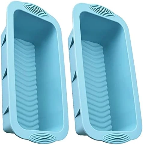 Loaf Pans For Baking Bread 8.5 X 4.5 Value 3 Pack Toast Oven Mold Silicone Food Grade Reusable Bakeware Pan Dishwasher For Kitchen Homemade Breads Cakes Meatloaf (Red+Blue+Purple-3 Pack) 9 Loaf Pans For Baking Bread 8.5 X 4.5 Value 3 Pack Toast Oven Mold Silicone Food Grade Reusable Bakeware Pan Dishwasher For Kitchen Homemade Breads Cakes Meatloaf (Red+Blue+Purple-3 Pack) - Image 7