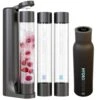 Hydration & Fizz Bundle: Fizzpod Soda Maker And Hydromate Smart Water Bottle Set - Make Fizzy Drinks & Track Your Water Intake With Ease -Wilton Shop 41ROerI20FL