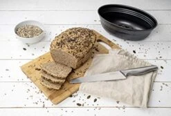 Pure Oval Non-Stick Loaf Pan, 10.5-Inch, Black -Wilton Shop 41RW0xNVGbL