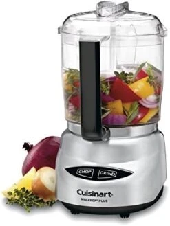 Cuisinart Food Processor, Mini-Prep 3 Cup, 24 Oz, Brushed Chrome And Nickel, DLC-2ABC 20 Cuisinart Food Processor, Mini-Prep 3 Cup, 24 Oz, Brushed Chrome And Nickel, DLC-2ABC -Wilton Shop 41ReFardsZL. AC