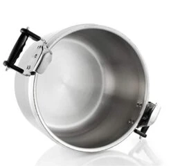 Induction Cooker Gas Pressure Cooker, Consumer And Commercial Large-capacity Stainless Steel Pressure Cooker, Outdoor Portable Explosion-proof Pressure Cooker, 22L / 30L / 40L More Rapid Heat Conducti -Wilton Shop 41ReS9NDQTL