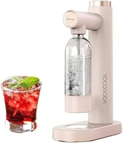 Portable Soda Maker Machine For Home,Carbonated Drink Maker,Kitchen Office Bar Bubbly Drink Machine,CO2 Cylinder Not Included,Carbonate Anything, Easy To Clean, Home Soda Machine -Wilton Shop 41RfYKx31IL. AC