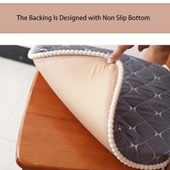 Chair Cushions For Dining Chair Gray Chair Pad With Ties Memory Foam Dining Chair Pad And Seat Cushion With Machine Washable Cover [17.3 X 16.6 Inches] -Wilton Shop 41RgJFCumGL