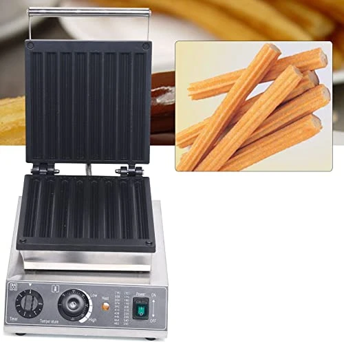 Electric Churro Maker Machine Make 5/8 Slices Spanish Churros, Commercial Spanish Churros Maker, Non-Stick Waffle Maker Machine, 1500W (8 Churros Maker) 3 Electric Churro Maker Machine Make 5/8 Slices Spanish Churros, Commercial Spanish Churros Maker, Non-Stick Waffle Maker Machine, 1500W (8 Churros Maker)