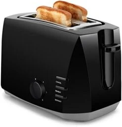 Toaster 2 Slice, Compact Electric Bread Toaster With 6 Toast Setting Defrost, Reheat, Cancel Functions, Auto Shutoff Removable Crumb Tray, Black Toaster (black) 11 Toaster 2 Slice, Compact Electric Bread Toaster With 6 Toast Setting Defrost, Reheat, Cancel Functions, Auto Shutoff Removable Crumb Tray, Black Toaster (black) -Wilton Shop 41RkMVhpOkL. AC