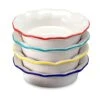 Ceramic Mini Pie Pans - Set Of 4-5.5 Inch Pie Pans With Classic Fluted Rims - Multifunctional Pot Pie Pans For Pot Pies, Quiches, Tarts, Puddings, Sauces And More 2 Ceramic Mini Pie Pans - Set Of 4-5.5 Inch Pie Pans With Classic Fluted Rims - Multifunctional Pot Pie Pans For Pot Pies, Quiches, Tarts, Puddings, Sauces And More -Wilton Shop 41RnUhxAJFL