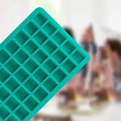 Square Caramel Candy Molds Silicone,40 Cavity Non-Stick Square Silicone Molds With 1 Droppers For Gummy,Chocolate,Hard Candy, Butter, Ice Cube, Dog Treats 12 Square Caramel Candy Molds Silicone,40 Cavity Non-Stick Square Silicone Molds With 1 Droppers For Gummy,Chocolate,Hard Candy, Butter, Ice Cube, Dog Treats -Wilton Shop 41S0YpheeEL