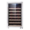 KRC-52SZF 4.2 Cu.ft 50 Bottle Single Zone Wine Refrigerator With S/S Door And Handle, Black -Wilton Shop 41SD3gmImJL