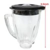 Veterger Replacement Parts 6-Cup Glass Jar Assembly With Blade, Gasket, Bottom Cap, Lid. Compatible With Oster Blenders -Wilton Shop 41SLiMw3WlL