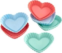 Lurch Germany Flexiform Silicone Brownie - Set Of 12 - Pastel Mix -Wilton Shop 41SsBuRMlkL. AC