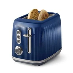 Oster® ® Retro 2-Slice Toaster With Quick-Check Lever, Extra-Wide Slots, Impressions Collection, Blue