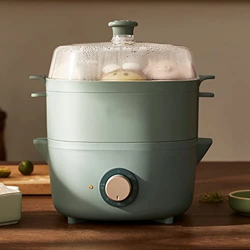 ZGJHFF Electric Food Steamers Household Multifunctional Egg Cooker ForBoiler Cooking Tools Kitchen 2 Layers 600W 7 ZGJHFF Electric Food Steamers Household Multifunctional Egg Cooker ForBoiler Cooking Tools Kitchen 2 Layers 600W - Image 5