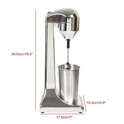 Milkshake Maker Electric Drink Mixer Commercial Milkshake Machine Stainless Steel 23000RMP