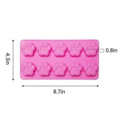 4Packs Puppy Dog Paw And Bone Silicone Molds Biscuit Candy Chocolate Baking Pans Food Grade Silicone For Homemade -Wilton Shop 41TSQ3kG2uL