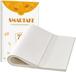 200 Pcs Parchment Paper Baking Sheets, 12x16 Inch Non-Stick Precut Baking Parchment, Suitable For Baking Grilling Air Fryer Steaming Bread Cup Cake Cookie And More (White) -Wilton Shop 41TUHsvlhL. AC