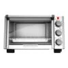 Black & Decker 6-Slice Convection Countertop Toaster Oven, Stainless Steel/Black, TO2050S