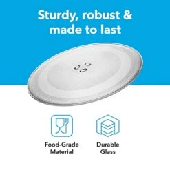 - Replacement Microwave Glass Plate - Turntable Tray - Compatible With 11.25-Inch GE And Samsung Plates (11 1/4 Inches) -Wilton Shop 41TX8Ka9zIL 1