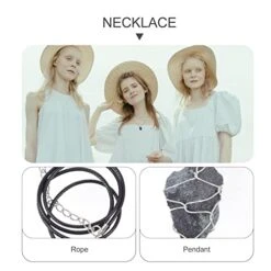 Black Tourmaline Crystal Pendant: Braided Obsidian Crystal Healing Chakra Pendant Gemstone Necklaces Pendants Spiritual Jewelry For Women Girls 12 Black Tourmaline Crystal Pendant: Braided Obsidian Crystal Healing Chakra Pendant Gemstone Necklaces Pendants Spiritual Jewelry For Women Girls -Wilton Shop 41TZDE8tu5L