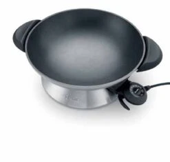 Breville BEW600XL Hot Wok, Brushed Stainless Steel -Wilton Shop 41TaLPXVdAL