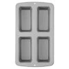 Wilton Recipe Right Non-Stick Mini Loaf Pan, 4-Cavity, Steel -Wilton Shop 41TjqGp57YL