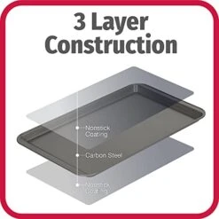 Bialetti Goodcook Nonstick Steel 3-Piece Cookie Sheet Set 11 Bialetti Goodcook Nonstick Steel 3-Piece Cookie Sheet Set -Wilton Shop 41TrsqvHJtL