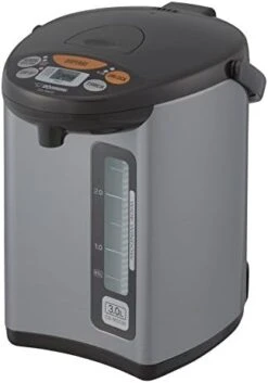 CD-WCC30 Micom Water Boiler & Warmer, Silver & NS-RPC10HM Rice Cooker And Warmer, 5.5-Cup (Uncooked), Metallic Gray -Wilton Shop 41TxM5nxgCL. AC