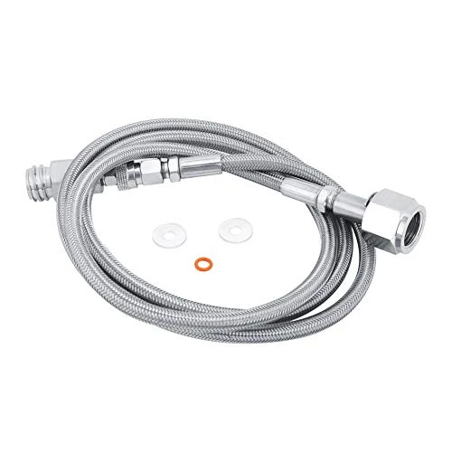 Adapter Hose Kit, CO2 1.5m 60in Soda Water External Hose Adapter Kit Connector Soda Accessories Refill Station Connector Kit External Hose Connection For Filling Soda Tank(Silver TR21-4, G1/2) 3 Adapter Hose Kit, CO2 1.5m 60in Soda Water External Hose Adapter Kit Connector Soda Accessories Refill Station Connector Kit External Hose Connection For Filling Soda Tank(Silver TR21-4, G1/2)