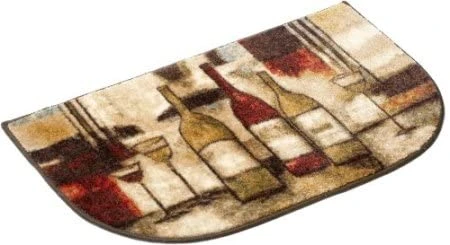 Mohawk Home Machine Washable Mat ,Wine And Glasses (1'8" X 3'9") 3 Mohawk Home Machine Washable Mat ,Wine And Glasses (1'8" X 3'9")