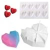 3D Heart Silicone Mold, Diamond Heart Mold, Silicone Baking Pan-Food Grade & BPA Free-Not Sticky Mould, Suitable For Mousse, Chocolate Brownie, Jelly, Ice Cream, Cheesecake. (9 Pcs, 7 Inch/2.5 Inch) 2 3D Heart Silicone Mold, Diamond Heart Mold, Silicone Baking Pan-Food Grade & BPA Free-Not Sticky Mould, Suitable For Mousse, Chocolate Brownie, Jelly, Ice Cream, Cheesecake. (9 Pcs, 7 Inch/2.5 Inch) -Wilton Shop 41UNHSryD0L