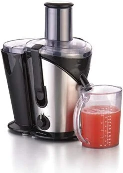 Hamilton Beach Juicer Machine, Centrifugal Extractor Big Mouth 3” Feed Chute For Whole Fruits & Vegetables, Easy To Clean, 2 Speeds, 800 Watts, BPA Free, Black And Silver (67750) 15 Hamilton Beach Juicer Machine, Centrifugal Extractor Big Mouth 3” Feed Chute For Whole Fruits & Vegetables, Easy To Clean, 2 Speeds, 800 Watts, BPA Free, Black And Silver (67750) -Wilton Shop 41URPPAmKoL. AC