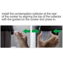 Densation Collector Cup Water Collection Replacement For Instant Pot 5 6 8 Quart, Duo, Duo Plus, Ultra, Lux,2 Pack With 4 Gaskets -Wilton Shop 41UZnmpImpL